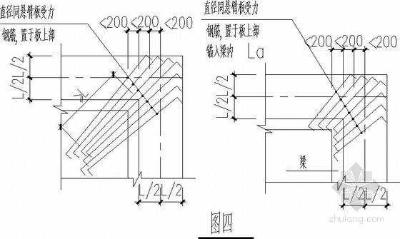 五层框架桩基础工业厂房结构施工图- 