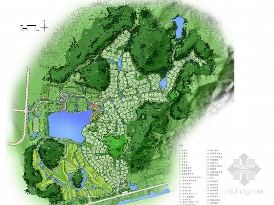 杭州别墅软装设计资料下载-[杭州]别墅区景观设计方案