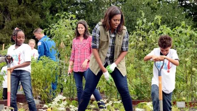 搬离白宫前，米歇尔捐出250万美元保护种了8年的白宫菜园_5