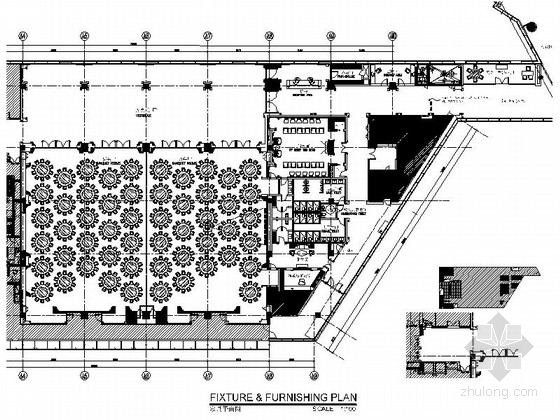 宴会厅卫生间资料下载-[福州]首家国际白金五星级酒店宴会厅施工图