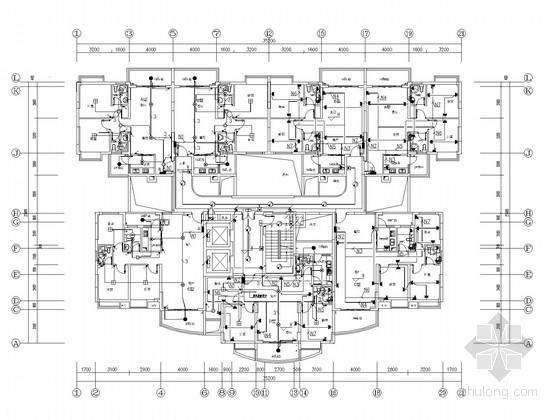6层办公综合楼资料下载-[广东]大型十一层办公综合楼全套电气施工图纸