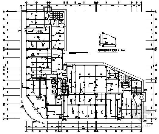 二类高层商住楼电气设计图资料下载-[重庆]高层商住楼电气施工图纸