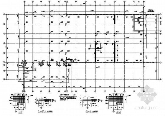 奥迪4s店钢结构资料下载-某4S店钢结构设计图