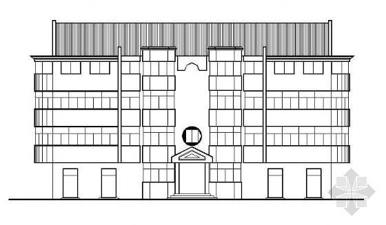 四层花园住宅设计资料下载-某四层（越层）住宅楼施工图纸