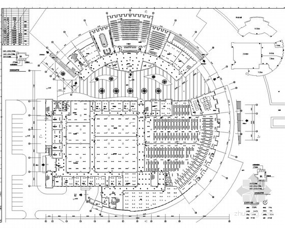 图书馆地下室电气资料下载-[江苏]图书馆强弱电施工图