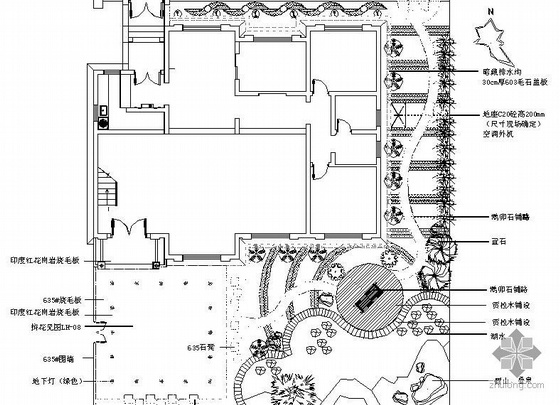 私人庭院设计cad资料下载-私人别墅庭院景观设计