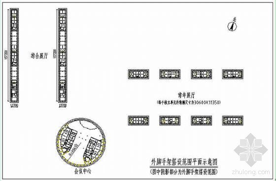 双排扣件式钢管资料下载-中山某大型综合建筑工程脚手架施工方案（双排扣件式钢管）