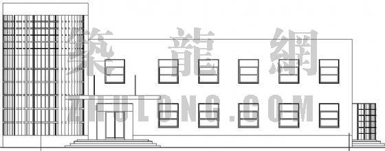 10层以内办公楼建筑设计资料下载-某二层办公楼建筑设计方案