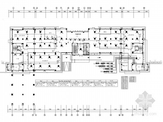 [重庆]高等院校行政办公楼空调通风及防排烟系统设计施工图（VRV空调系统）-一层空调冷媒管平面图 