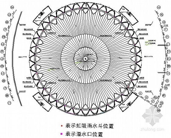 体育馆工程屋顶环梁资料下载-[山东]体育馆工程天沟屋面施工方案