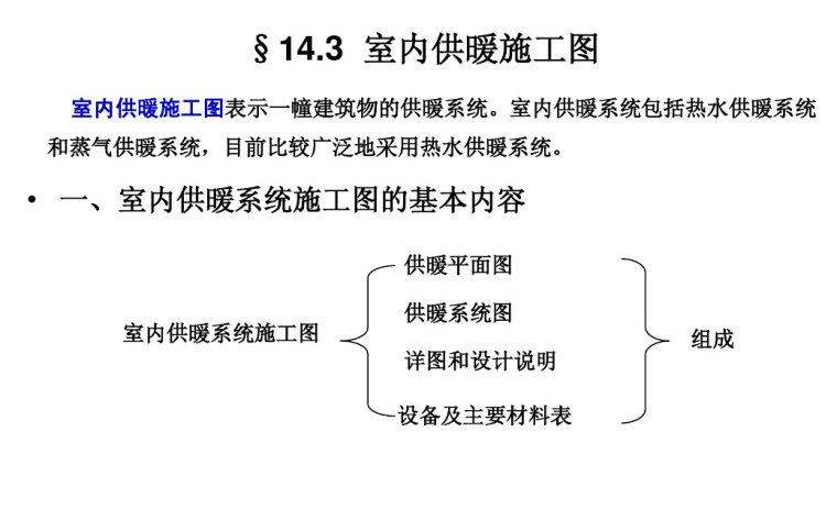 必看！建筑制图暖通空调施工图-室内供暖施工图