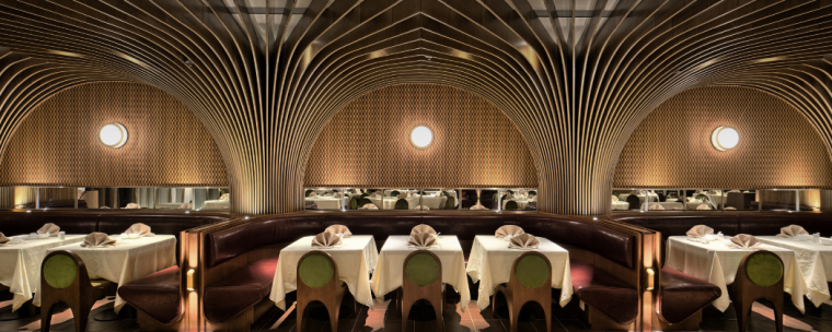 现代简欧餐厅实景图资料下载-[香港]PakLoh时代广场餐厅装修实景图