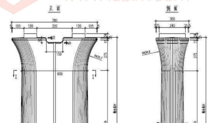 BIM每日一技Revit中制作双曲线桥墩-双曲线体量绘制桥墩