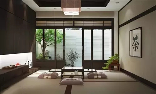 日式风室内设计资料下载-日式风家具—一块地板，一道禅