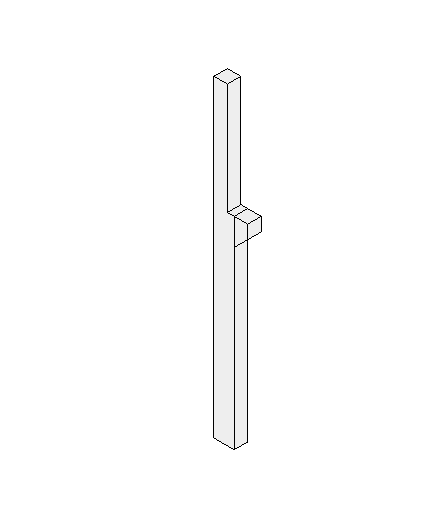 混凝土柱新增牛腿资料下载-预制-带有牛腿的矩形柱-BZO15-017