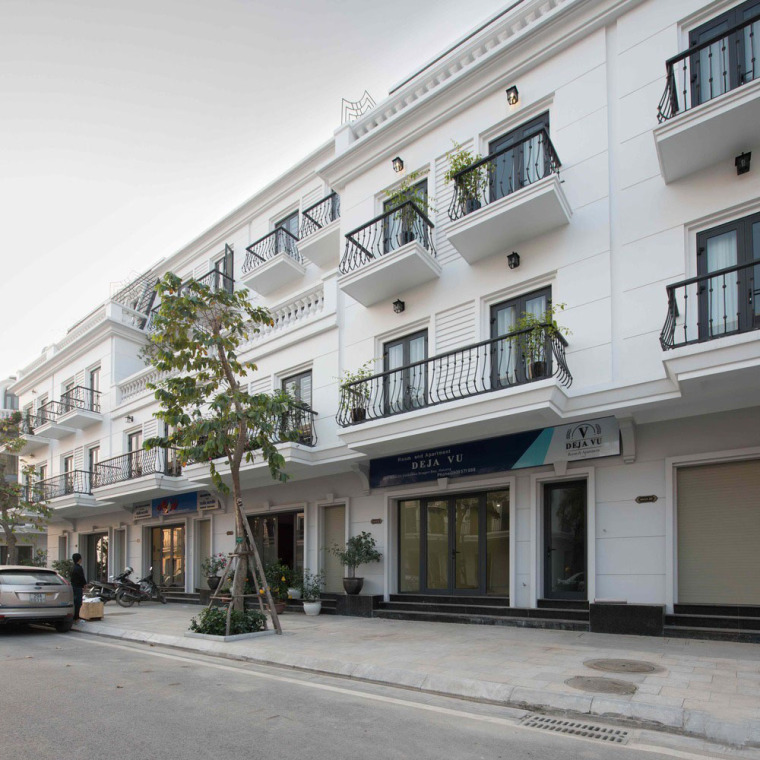 现代豪华公寓平面图资料下载-越南现代化的Déjàvu公寓式酒店建筑