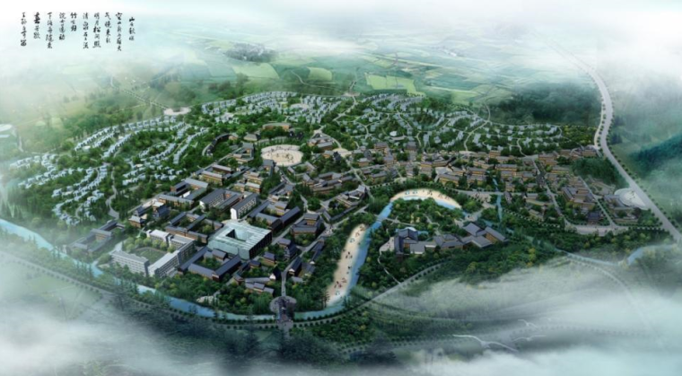 康养小镇规划方案资料下载-四川龙正复盛旅游区总体策划及概念性规划方案