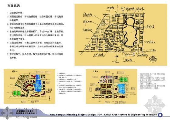 安徽建筑工程学院新校区规划-3