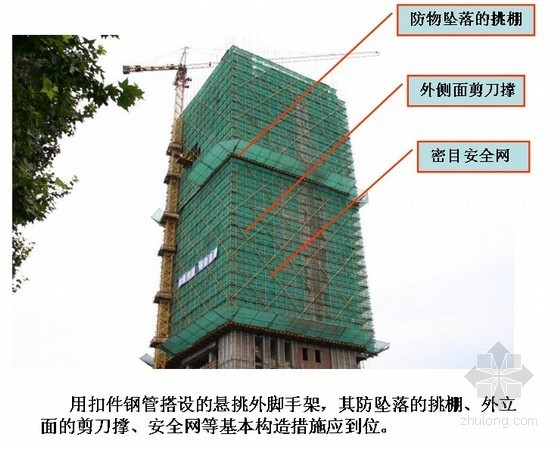 土木工程实习报告图文资料下载-土木工程施工技术图文解说（脚手架工程）
