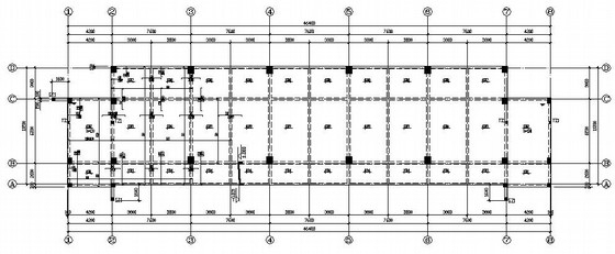 框架结构中学宿舍建筑图资料下载-六层框架中学宿舍结构施工图
