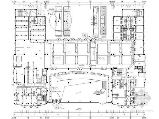 通风空调风管深化设计图纸资料下载-某八层酒店空调通风设计图纸