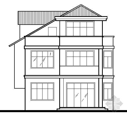 别墅建筑方案pdf资料下载-别墅建筑方案图