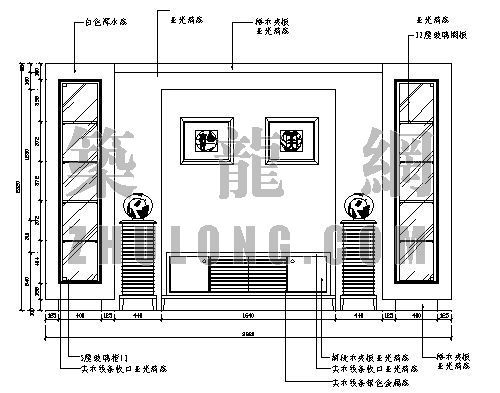 室内立面块资料下载-室内立面6