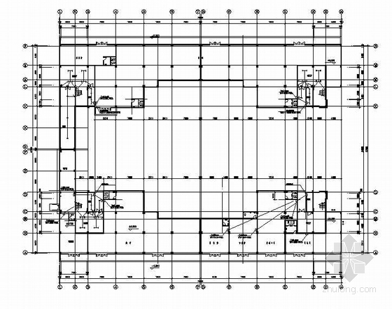 项目临建生活区图纸资料下载-珠海某员工生活区公共照明图纸