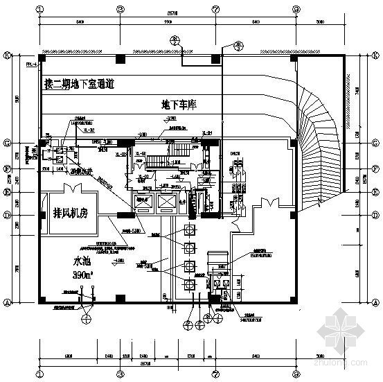 成套消防水池资料下载-某一类商住楼给排水成套图纸