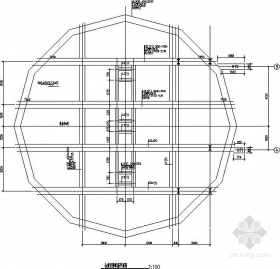 粮食储备仓建筑施工图资料下载-选煤厂精煤仓加固改造结构施工图