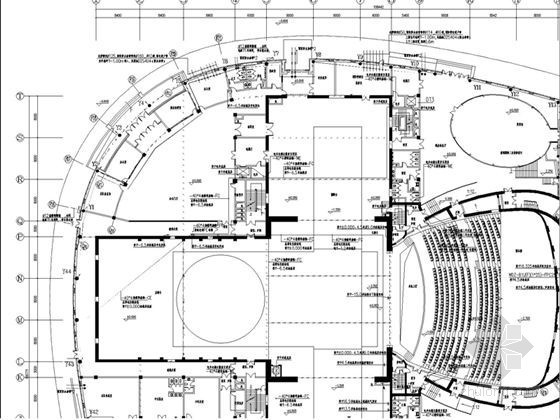 吉林大剧院钢结构施工图资料下载-[吉林]省级剧院全套电气施工图纸167张（全面智能化）