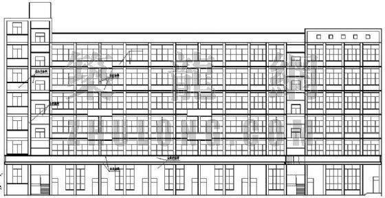 24班小学建筑方案平面资料下载-某小学建筑设计方案