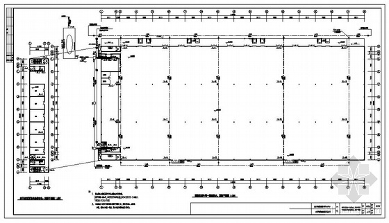 江西省住建厅图纸资料下载-江西省某邮政速递物流公司邮件处理车间给排水图纸