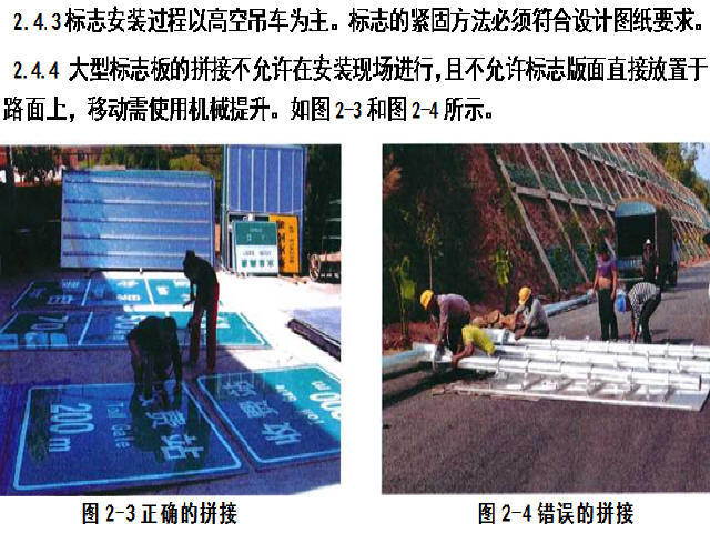 云南高速公路工程项目技术培训课件712页（路桥隧机电平安工地）-交通标志安装