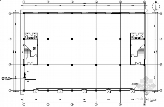 三层标准厂房施工图资料下载-某三层厂房电气施工图