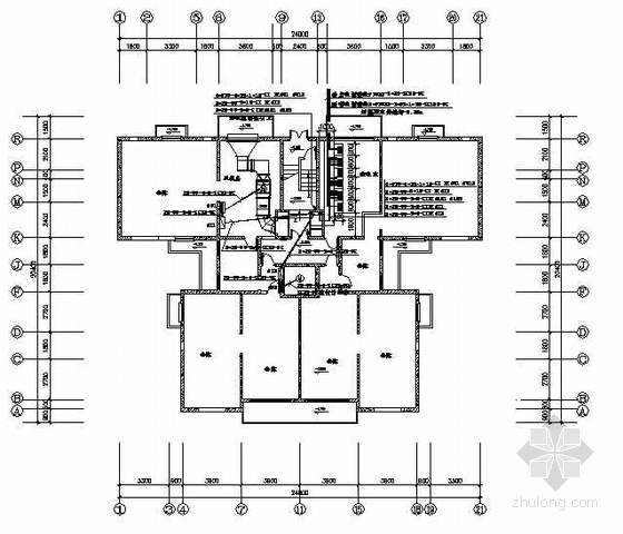 学习住宅电气图纸资料下载-十二层住宅电气全套图纸