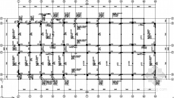 6层宿舍楼造价设计资料下载-6层框架剪力墙宿舍楼全套施工图
