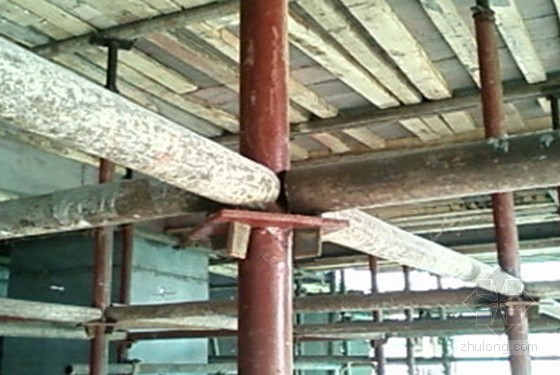 钢支撑体系施工工法资料下载-扣楔式楼层结构支撑体系施工工法