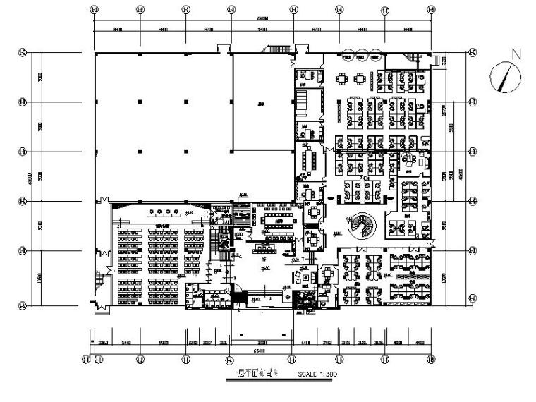办公楼园林工程全套施工图资料下载-某科技办公楼设计全套CAD施工图