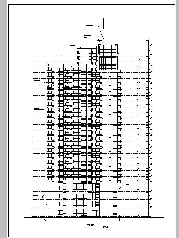 康复医院设计方案cad资料下载-5套宾馆酒店建筑设计方案施工图CAD