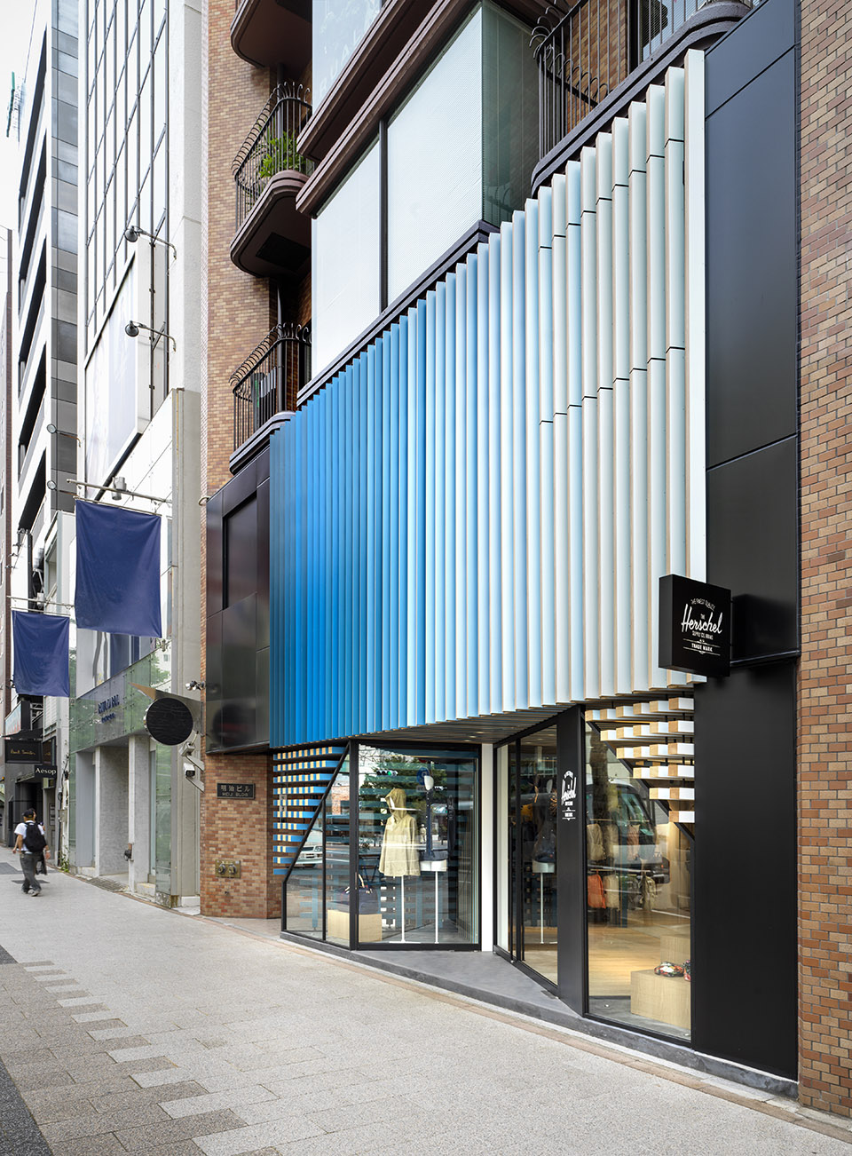 日本herschelsupply涩谷店-linehouse(联图建筑设计)-商业建筑案例