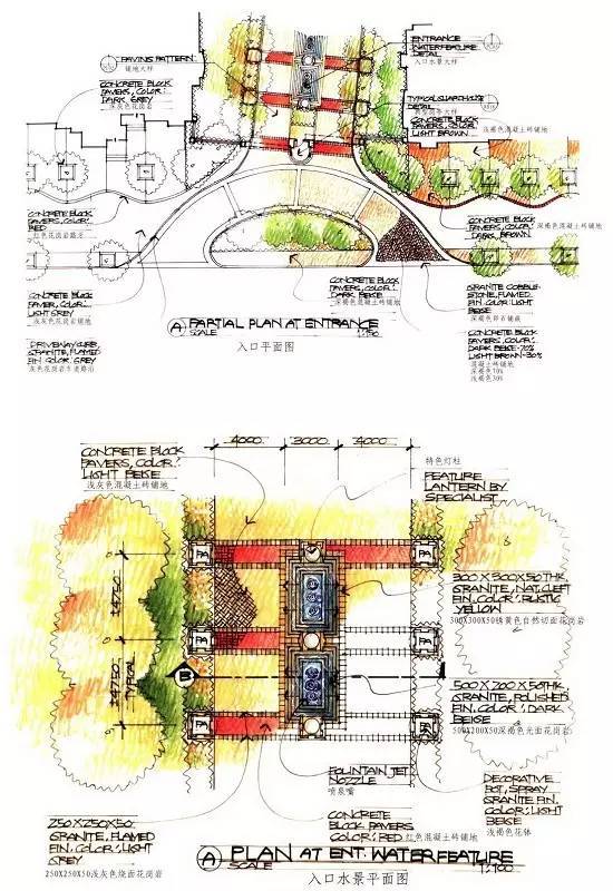 经典入口景观设计平面图！！_60