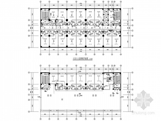江西16层住宅建筑施工图资料下载-[江西]两万平商住楼电气施工图