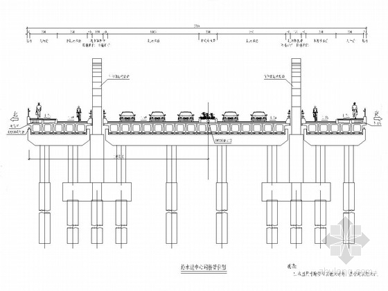 给水球墨铸铁管施工说明资料下载-道路桥梁工程给水工程设计施工图（29张）