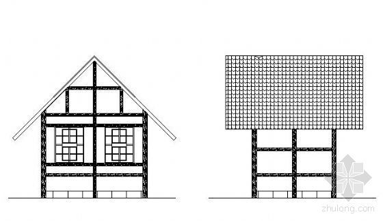 土建厕所装修施工资料下载-某景区厕所施工图