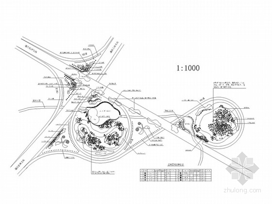 历史街区街道环境设计资料下载-[杭州]城市立交桥景观环境设计工程施工图（  附方案文本设计说明）