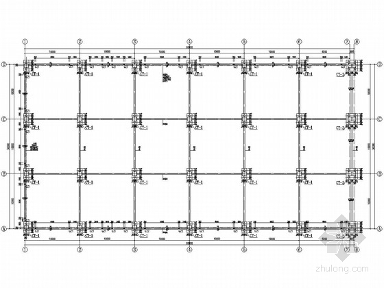 单层混凝土框架厂房计算资料下载-单层框架结构厂房结构施工图