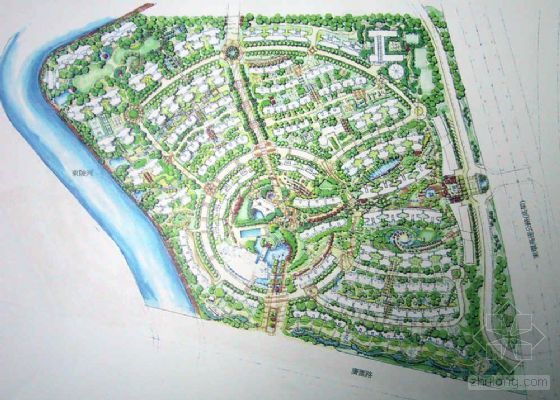 住宅景观设计深化方案资料下载-[广州]居住区景观设计方案