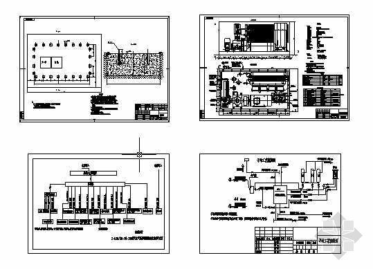 城镇燃气工艺流程图资料下载-天燃气压缩机加气站图纸