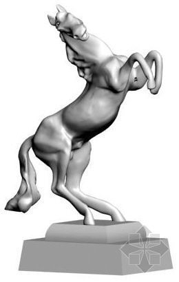 马su雕塑模型资料下载-马